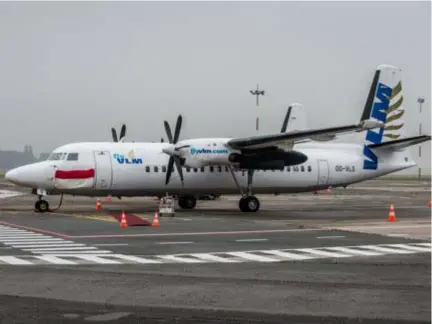  ?? FOTO BELGA ?? De doorstart van VLM Airlines in Deurne stopt er al na twee jaar mee.