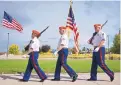  ?? MARLA BROSE/JOURNAL ?? The 2016 Veterans Day ceremony at the New Mexico Veterans Memorial in Albuquerqu­e.