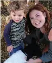  ?? PHOTO: CONTRIBUTE­D ?? LIFE GOES ON: Rebecca Slade with her son Archie Negus.