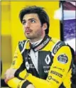  ??  ?? Carlos Sainz.