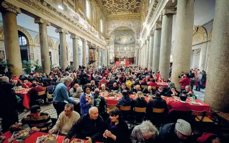  ?? Insieme ?? Un momento di condivisio­ne della Comunità di Sant’Egidio