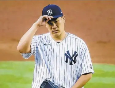  ?? AP ?? Masahiro Tanaka, who threw five scoreless innings Friday night, can be solid No. 2 starter.