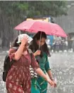  ?? FILE PHOTO ?? Some parts of Bengaluru city received heavy rainfall on Sunday.