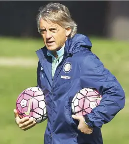  ?? GETTY IMAGES ?? Roberto Mancini, 50 anni, ha un contratto con l’Inter fino al 30 giugno del 2017