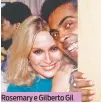  ??  ?? Rosemary e Gilberto Gil