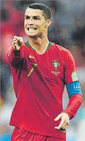  ?? FOTO: GETTY ?? Cristiano Ronaldo amargó a España y salvó a Portugal con su ‘hat trick’