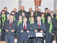  ?? FOTO: JÜRGEN BLANKENHOR­N ?? Die Kirchenchö­re Kirchheim und Dirgenheim haben ein hörenswert­es Konzert gegeben.