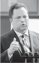  ?? BALTIMORE SUN ?? Ben Jealous’ first TV ad is a positive spot about Jealous that does not mention or criticize his opponent, Republican Gov. Larry Hogan.