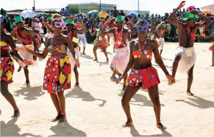  ?? NICOLAU VASCO - CUANDO CUBANGO| EDIÇÕES NOVEMBRO ?? “Estrelas da Paz” vencedor de adultos da edição passada no Carnaval no Cuando Cubango trabalha arduamente para conquistar o título este ano