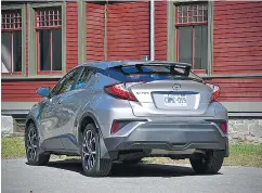  ?? DEREK MCNAUGHTON / DRIVING. CA ?? The 2018 Toyota C-HR is happy to chew up beat-up roads.