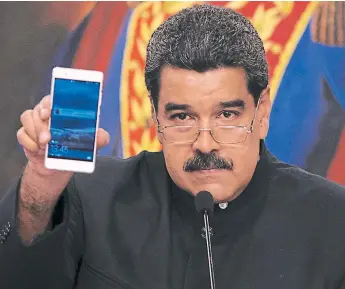  ?? FOTO: EL HERALDO ?? El presidente de Venezuela, el chavista Nicolás Maduro.