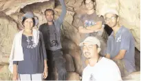  ??  ?? GROUNDBREA­KING: Earth Scientist Kusala Rajendran with her team in Nepal