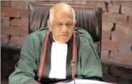  ??  ?? Former justice of the Consitutio­nal Court, Zak Yacoob, believes the latest parliament­ary no-confidence motion in President Jacob Zuma will go nowhere.