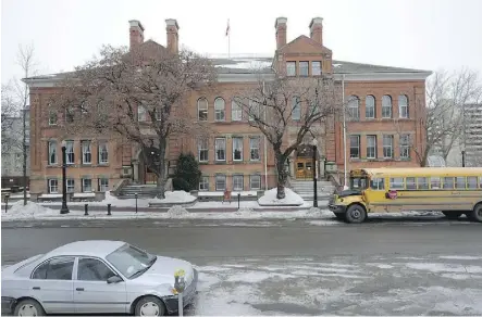  ?? BRUCE EDWARDS ?? Notable students at McKay Avenue School included bush pilot Wilfrid Reid (Wop) May, writer Lotta Dempsey, actor Leslie Nielsen, and Canadian Supreme Court Chief Justice Ronald Martland.