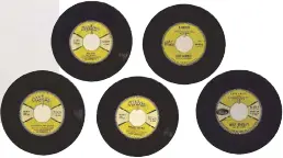  ?? ?? Original vinyl records of Philippine folk dance songs produced to complement the dance research by National Artist for Dance Francisca Reyes-Aquino: These were released in the 1960s by one of the biggest record companies in the Philippine­s at that time, Mico Records.