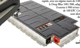  ??  ?? Les deux moteurs Deep Blue de Torqeedo s’appuient sur les nouvelles batteries de la BMW i3.