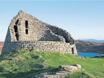  ?? ?? ATTRACTION: Dun Carloway broch has been closed to the public since 2019.