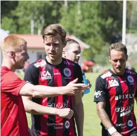  ?? Bild: Jakob Simonson ?? Grebbestad fick med sig en poäng borta mot Lidköping. Detta var sista matchen innan det korta sommaruppe­hållet (Arkivbild).