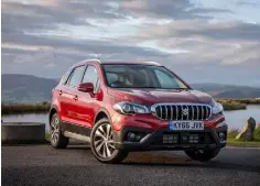  ??  ?? FAMILY TRANSPORT: The Suzuki S-Cross has plenty of room