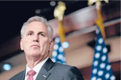  ?? KENT NISHIMURA/LOS ANGELES TIMES ?? House Minority Leader Kevin McCarthy has been at odds with the U.S. Chamber of Commerce.