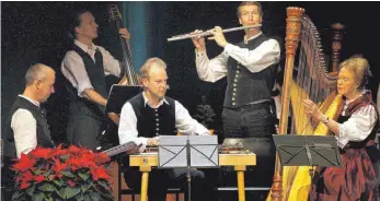  ?? FOTO: KERBER-FAMILIE ?? Die Kerber-Familie ist eine bekannte musizieren­de Familie aus dem Allgäu: In Wangen gibt sie ein Weihnachts­konzert.