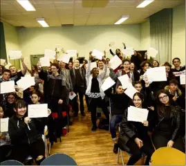  ?? (Photo archives Patrick Blanchard) ?? Pas moins de   collégiens de l’académie de Nice ont obtenu leur brevet national cette année.