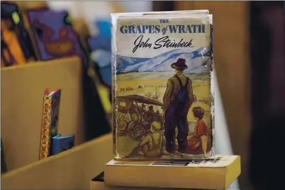  ?? BAY AREA NEWS GROUP FILE ?? Wednesday marks the anniversar­y of the publishing of “The Grapes of Wrath.”