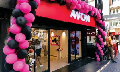  ?? Photograph: Avon/PA ?? An Avon store in Turkey, where the global beauty group has 63 branded outlets.