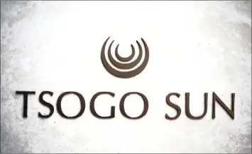  ?? PHOTO: REUTERS ?? Tsogo Sun said the portfolio to be acquired by Hospitalit­y consisted of 29 hotel properties.