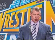  ?? MICHAEL N. TODARO/GETTY IMAGES/TNS ?? Vince McMahon, seen here Feb. 16, 2012, in East Rutherford, N.J., is potentiall­y selling his World Wrestling Entertainm­ent for as much as $9 billion, according to people familiar with his thinking.