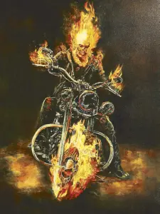  ??  ?? “Ghost Rider” by Jim Orencio