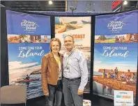  ?? SUBMITTED PHOTO ?? Dean and Diane Johnstone of Summerside, co-owners of Infinity Media Group, are organizing this year’s Sea the Coast Paddle Festival in and around Borden-Carleton.