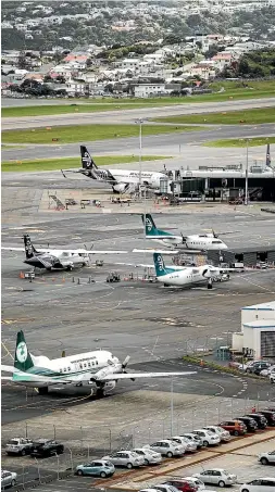  ?? ROSA WOODS/STUFF ?? Victoria University professor James Renwick says air travel needs to be reduced, not increased.