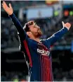  ??  ?? Barcelona superstar Lionel Messi.