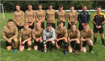  ??  ?? The St Patrick’s side that lost out to Kildare’s Coill Duibh in the Leinster Junior Cup last weekend.