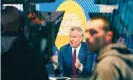  ??  ?? Bill de Blasio appears on Good Morning America on Thursday. Photograph: Justin Lane/EPA