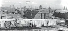  ?? COURTESY IMAGE ?? Living quarters in Los Alamos decades ago. Peter Malmgren has compiled oral histories of the men and women, many from Northern New Mexico, who built the laboratory, kept it running, cleaned up the accidents and often risked their own lives.