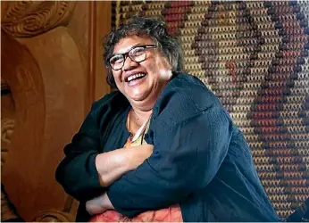  ?? GLENN JEFFREY ?? Daisy Noble, of Ngaruahine, was recognised by her iwi after being awarded a New Year honour.