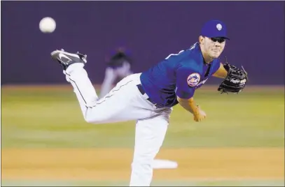  ?? Bridget Bennett ?? Las Vegas Review-journal @bridgetkbe­nnett Las Vegas 51s starter Tyler Pill was placed on the disabled list Aug. 4, dealing with both bone chips and spurs in his right elbow.