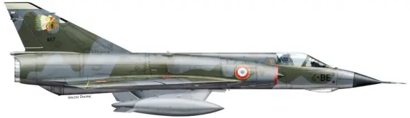  ?? VINCENT DHORNE ?? Le “Mirage” IIIE n° 617 piloté par le lt-col. Copel pour le tir de la bombe AN 52 réelle le 28 août 1973 sur Mururoa.