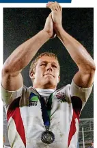  ?? GETTY IMAGES ?? Champion: Jonny Wilkinson celebrates in 2003