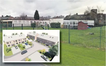  ??  ?? The Hurdsfield Centre could be knocked down to make way for new homes (inset)