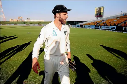  ?? GETTY IMAGES ?? Kane Williamson and the Black Caps have emerged from the shadows with their series win in the UAE.