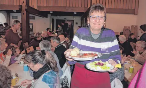  ?? FOTO: SJ ?? Die ökumenisch­e Ellwanger Vesperkirc­he im Jeningenhe­im beginnt am Montag, 5. November, und geht eine Woche, bis zum 11. November.