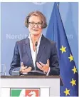  ?? FOTO: DPA ?? NRW-Kommunalmi­nisterin Ina Scharrenba­ch (CDU).