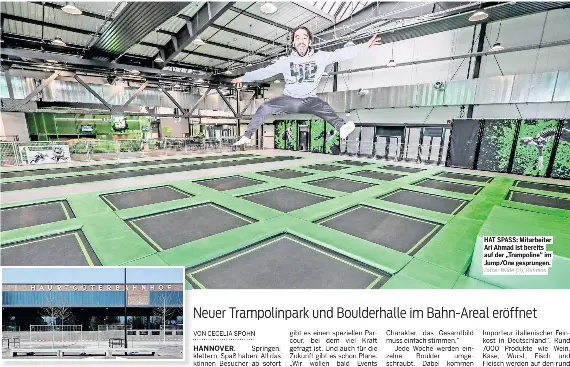 Hupfen Im Hauptguterbahnhof Pressreader