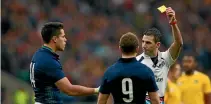  ??  ?? South African referee Craig Joubert copped abuse during his time in the middle.