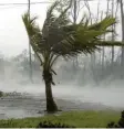  ?? Foto: Ramon Espinosa, dpa ?? Der Hurrikan Dorian trifft Bahamas mit voller Wucht.