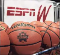  ?? Icon Sportswire via Getty Images ?? Building a women’s basketball schedule at ESPN during the pandemic has been a complicate­d process at ESPN.