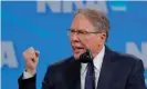  ?? Photograph: Lucas Jackson/Reuters ?? The NRA CEO, Wayne LaPierre, at the organizati­on’s annual meeting in Indianapol­is, Indiana, on 26 April 2019.